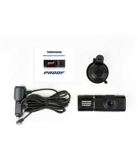 Автомобильные видеорегистраторы: Видеорегистратор с двумя камерами TrendVision Proof PRO фотографии