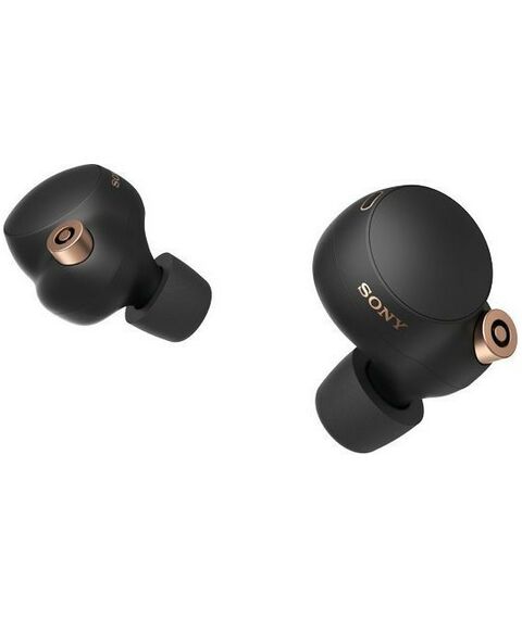 Наушники и гарнитуры: Наушники беспроводные Sony WF-1000XM4 YY2948, Bluetooth, вкладыши, черный [WF1000XM4B.E] фотографии
