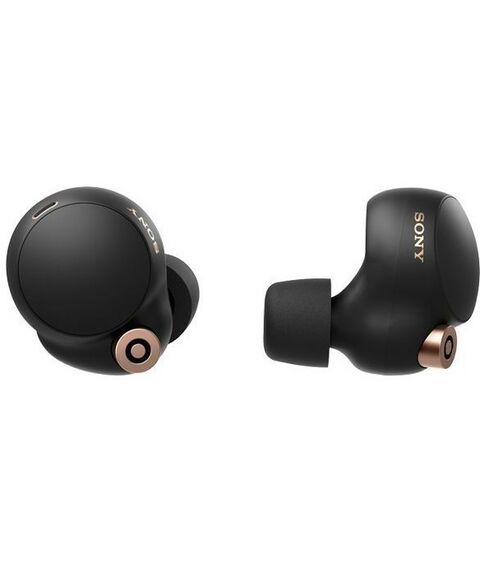 Наушники и гарнитуры: Наушники беспроводные Sony WF-1000XM4 YY2948, Bluetooth, вкладыши, черный [WF1000XM4B.E] фотографии