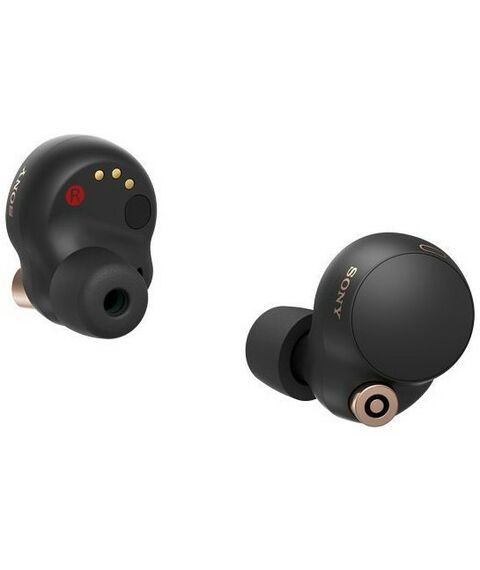 Наушники и гарнитуры: Наушники беспроводные Sony WF-1000XM4 YY2948, Bluetooth, вкладыши, черный [WF1000XM4B.E] фотографии