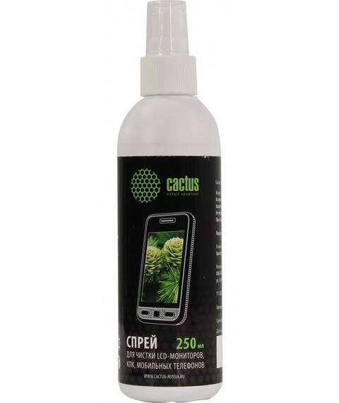 Чистящие средства: Очиститель для экранов Cactus CS-S3002 250мл фотографии