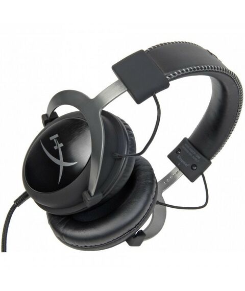 Наушники и гарнитуры: Наушники с микрофоном Kingston HyperX Cloud II с регулятором громкости, шнур 1м+2м USB Control Box [KHX-HSCP-GM] фотографии
