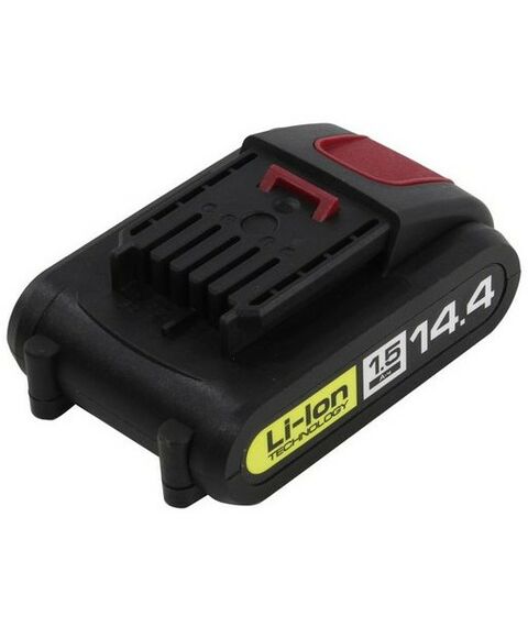 Аккумуляторы и ЗУ для инструмента: Аккумулятор Зубр Мастер АКБ-14.4-Ли 15М1 14.4 В, 1.5 Ач, Li-Ion фотографии