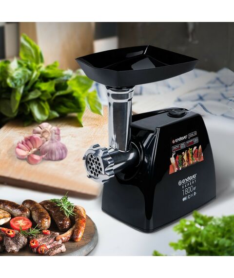 Мясорубки: Мясорубка электрическая Endever Sigma-56 черный фотографии