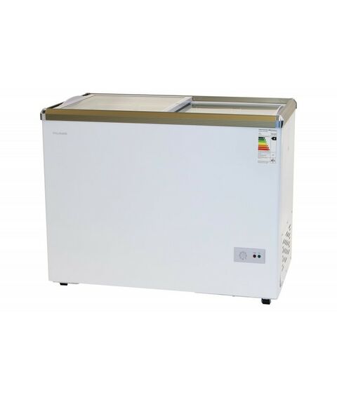 Морозильные камеры: Морозильный ларь WILLMARK FSL-300X-4 белый фотографии