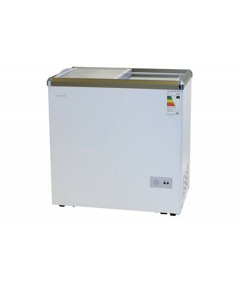 Морозильные камеры: Морозильный ларь WILLMARK FSL-450X-4 белый фотографии