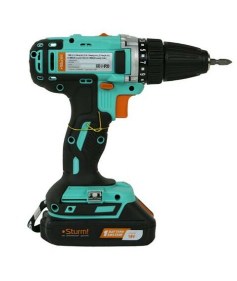 Дрели и шуруповерты: Дрель-шуруповерт аккумуляторная Sturm! CD3618 18 В, 2.0 Ач, 30 Нм фотографии