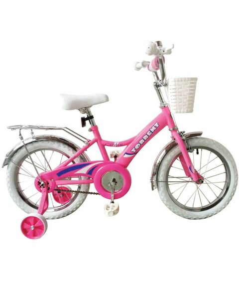Детские велосипеды: Велосипед детский Torrent Cristal + корзина розовый фотографии
