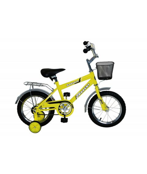 Детские велосипеды: Велосипед Torrent Saturn + корзина желтый фотографии