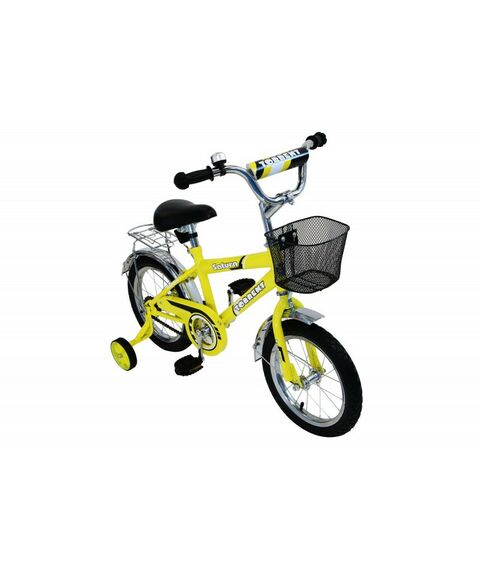 Детские велосипеды: Велосипед Torrent Saturn + корзина желтый фотографии