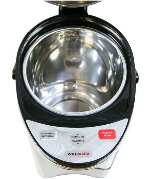 Чайники, термопоты: Термопот WILLMARK WAP-704IS черный фотографии