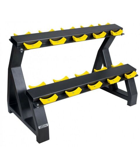 Системы хранения: Стойка для гантелей PROFI-FIT 2215J-5, на 5 пар фотографии