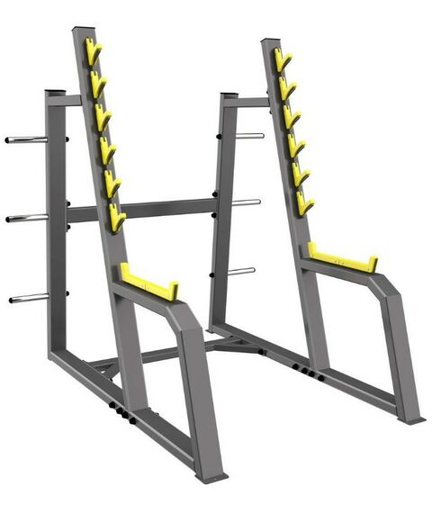 Скамьи и стойки под штангу: Стойка для приседаний с ограничителями PROFI-FIT A-3050 фотографии