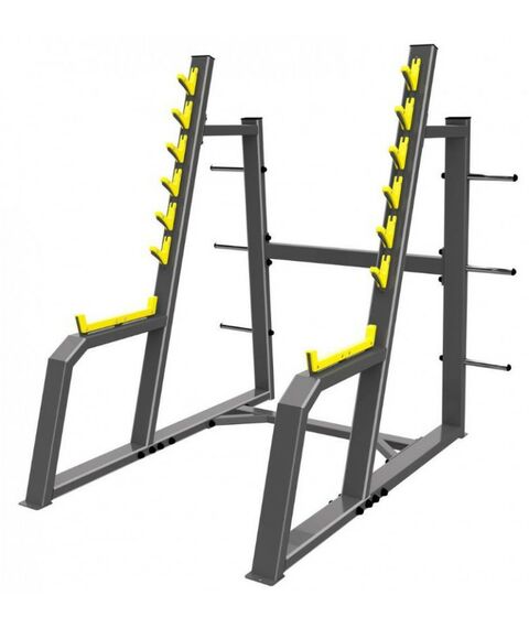 Скамьи и стойки под штангу: Стойка для приседаний с ограничителями PROFI-FIT A-3050 фотографии