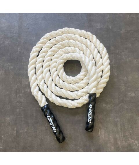 Оборудование для спортивных залов: Канат для перетягивания хб PROFI-FIT D-40 мм L - 25 м фотографии