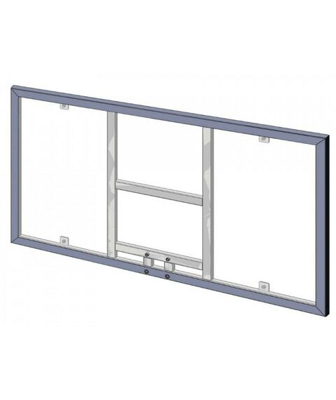 Баскетбол: Щит баскетбольный ZSO игровой 1050х1800 мм, оргстекло фотографии