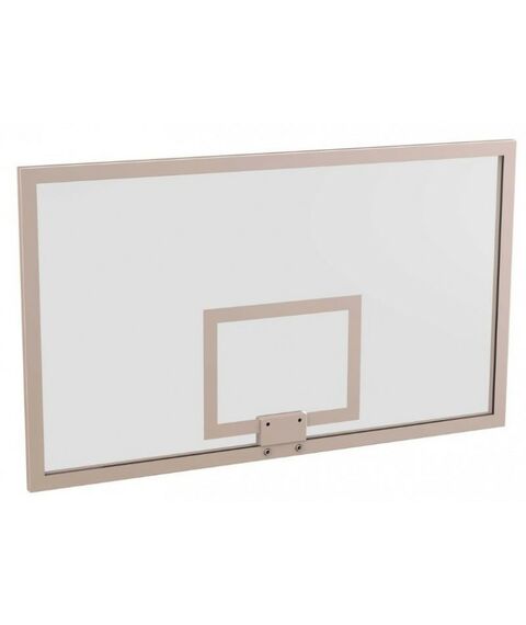 Баскетбол: Щит баскетбольный ZSO игровой 1050х1800 мм, стекло 10 мм с ударопрочной пленкой фотографии