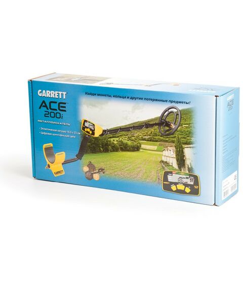 Металлоискатели: Металлоискатель Garrett ACE 200i RUS фотографии
