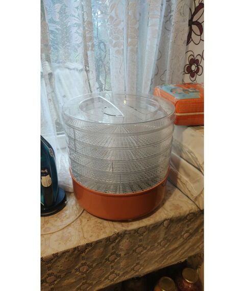 Сушки для овощей: Сушилка для овощей Ротор Дива 5 прозрачных решеток цветная упаковка фотографии