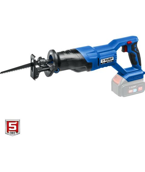 Сабельные пилы: Пила сабельная Зубр Профессионал SPB-180 бесщеточная, без АКБ, в коробке фотографии