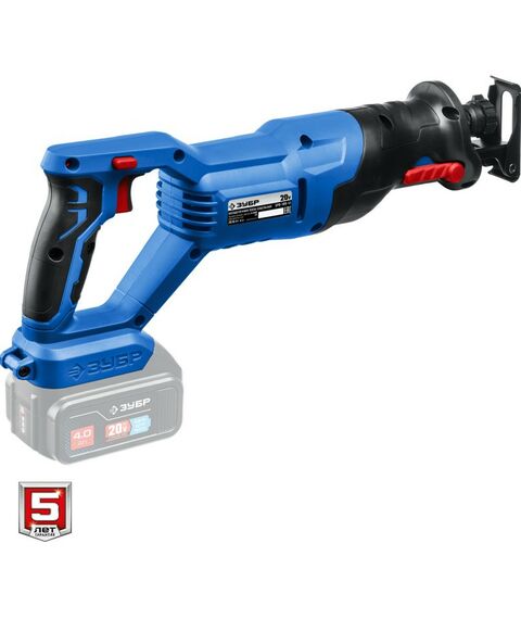 Сабельные пилы: Пила сабельная Зубр Профессионал SPB-180 бесщеточная, без АКБ, в коробке фотографии