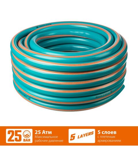 Шланги, системы водопровода и автополива: Поливочный шланг GRINDA 429007-1-25 фотографии