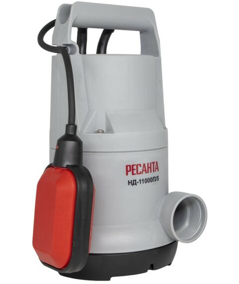 Насосы и насосные станции: Дренажный насос РЕСАНТА НД-11000П/5 фотографии