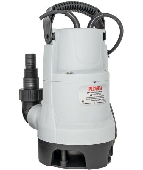 Насосы и насосные станции: Дренажный насос РЕСАНТА НД-13000П/35 фотографии