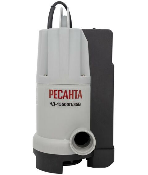 Насосы и насосные станции: Дренажный насос РЕСАНТА НД-15500П/35B фотографии