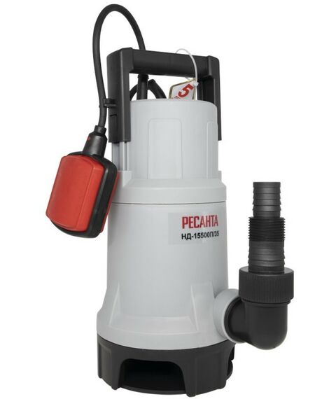 Насосы и насосные станции: Дренажный насос РЕСАНТА НД-15500П/35 фотографии