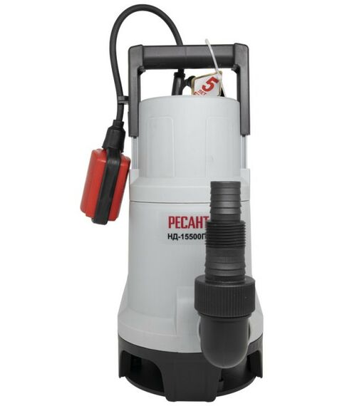 Насосы и насосные станции: Дренажный насос РЕСАНТА НД-15500П/35 фотографии