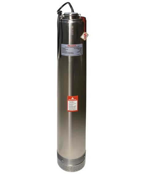 Насосы и насосные станции: Скважинный насос РЕСАНТА НС-55/80 ПРОФ фотографии