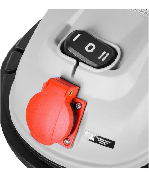 Строительные пылесосы: Пылесос строительный РЕСАНТА ПС-1500/30 1500 Вт, 30 л, 40 л/сек, влажная уборка, выдув, розетка для инструмента фотографии