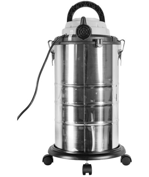 Строительные пылесосы: Пылесос строительный РЕСАНТА ПС-1500/30 1500 Вт, 30 л, 40 л/сек, влажная уборка, выдув, розетка для инструмента фотографии