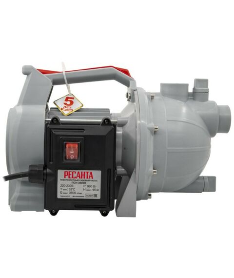 Насосы и насосные станции: Поверхностный насос РЕСАНТА ПСН-3600П фотографии