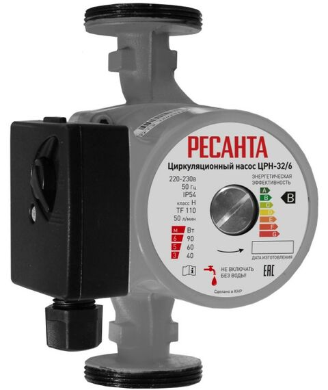Насосы и насосные станции: Циркуляционный насос РЕСАНТА ЦРН-32/6 фотографии
