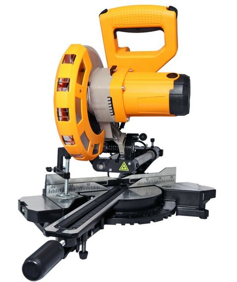 Торцовочные пилы: Торцовочная пила Вихрь ПТ-210ПЛ 1700 Вт, 5000 об/мин, диск - 210 мм, лазер, протяжка фотографии