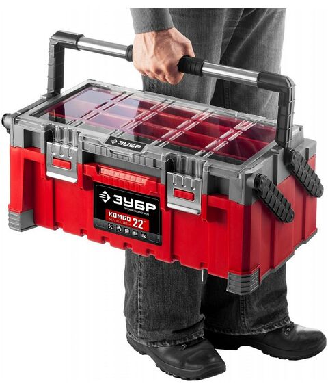 Ящики для инструмента: Ящик для инструмента Зубр 38138-22_z01 фотографии