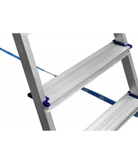 Стремянки и лестницы: Алюминиевая стремянка СИБИН 38801-8 8 ступеней, 166 см фотографии