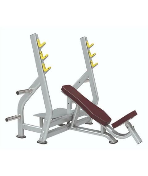 Скамьи и стойки под штангу: Скамья для жима наклонная Ultra Gym UG-KJ1252A фотографии