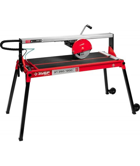 Плиткорезы: Электроплиткорез Зубр Мастер ЭП-250-1200С длина реза 1020 мм фотографии