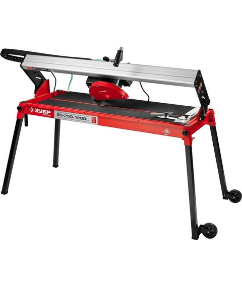 Плиткорезы: Электроплиткорез Зубр Мастер ЭП-250-1200С длина реза 1020 мм фотографии