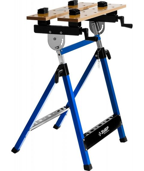 Тиски, струбцины, наковальни, верстаки: Верстак столярный складной Зубр Профессионал T-7 [38728] фотографии