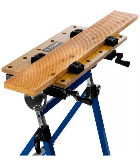 Тиски, струбцины, наковальни, верстаки: Верстак столярный складной Зубр Профессионал T-7 [38728] фотографии