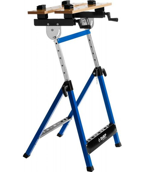 Тиски, струбцины, наковальни, верстаки: Верстак столярный складной Зубр Профессионал T-7 [38728] фотографии