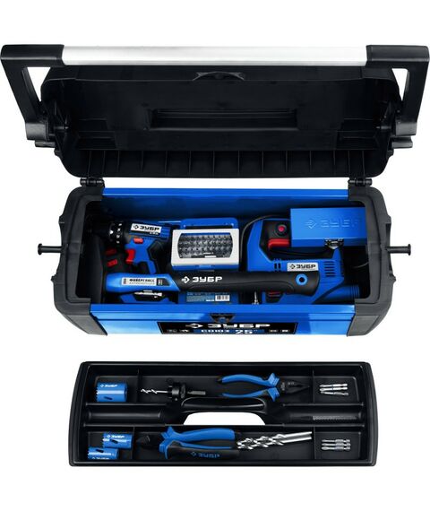 Ящики для инструмента: Ящик для инструмента Зубр СОЮЗ-25 38151-25_z01 фотографии