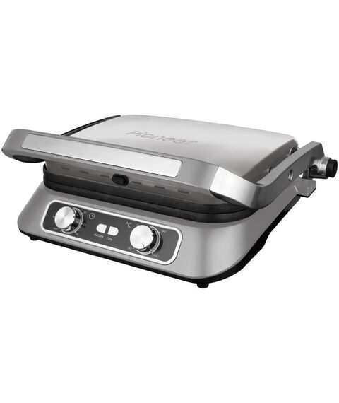 Фритюрницы, грили: Гриль электрический Pioneer GR1010E silver silk фотографии