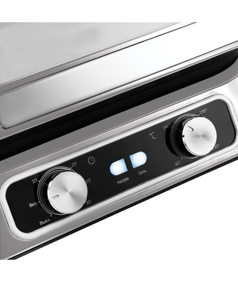 Фритюрницы, грили: Гриль электрический Pioneer GR1010E silver silk фотографии