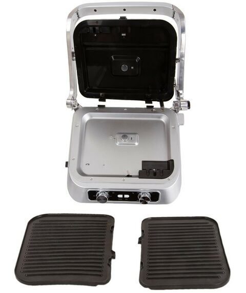 Фритюрницы, грили: Гриль электрический Pioneer GR1010E silver silk фотографии