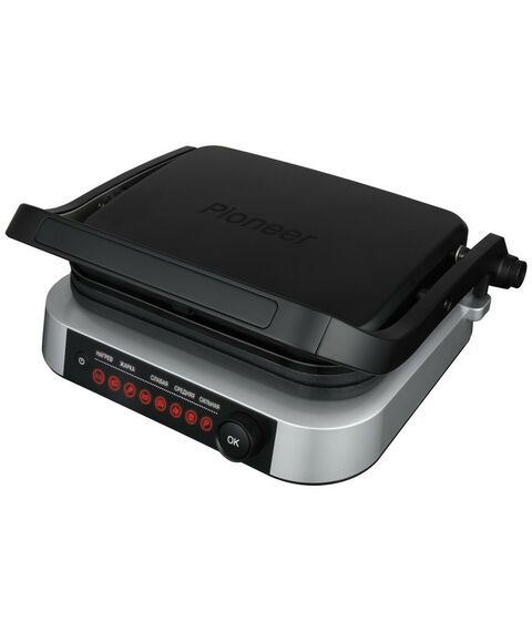 Фритюрницы, грили: Гриль электрический Pioneer GR1020E 2100 Вт, 7 программ фотографии
